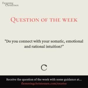 Question of the week - Intuition - Flemming Christensen