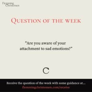 Question of the week - Attachment to Emotions - Flemming Christensen