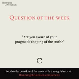Question of the week - Pragmatism