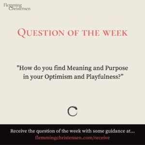 Question of the week - Optimism and Freedom