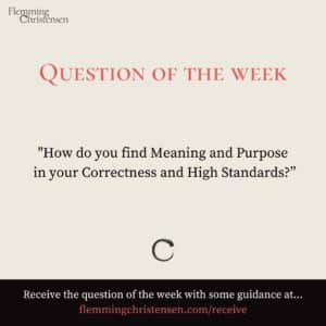 Question of the week - Correctness and High Standards - Flemming Christensen